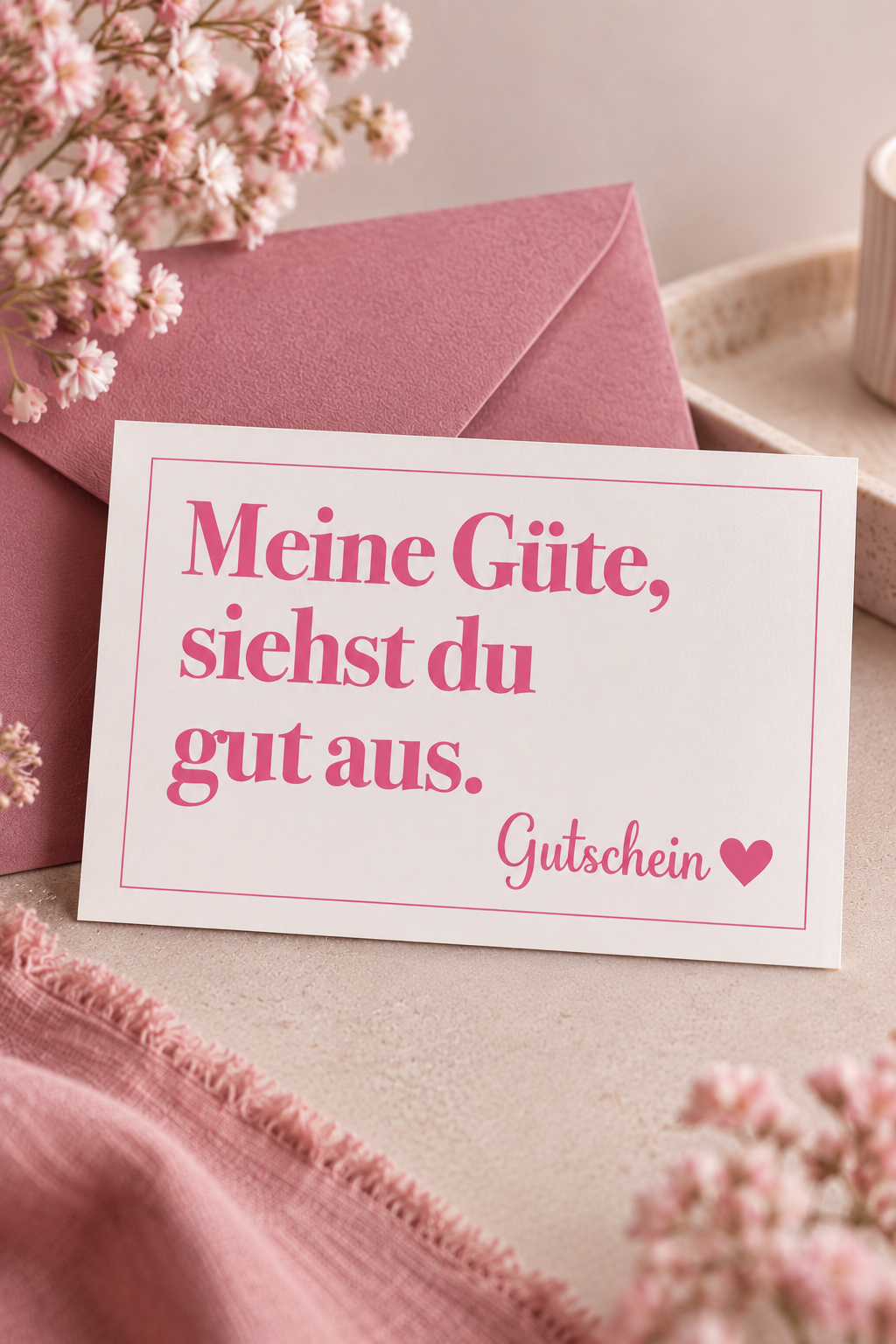 Gutschein für unser Geschäft ♥
