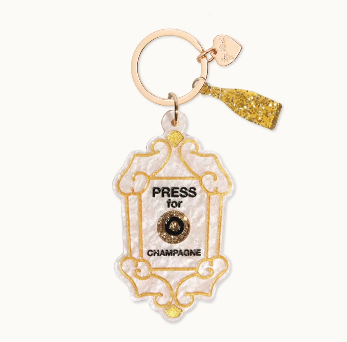 Schlüsselanhänger By Vivi - Press for Champagne