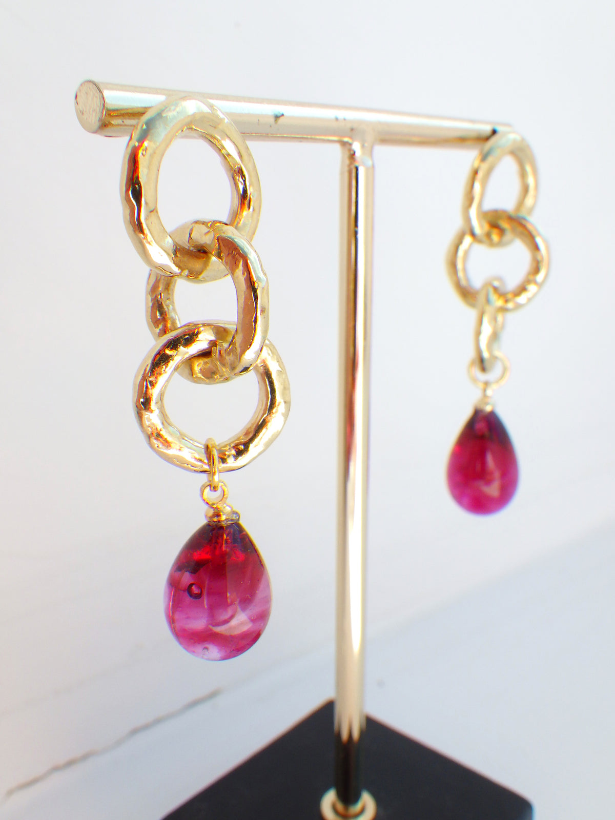 SALE ⭐️ Ohrringe - Hänger Muranoglas - Pink Hänger