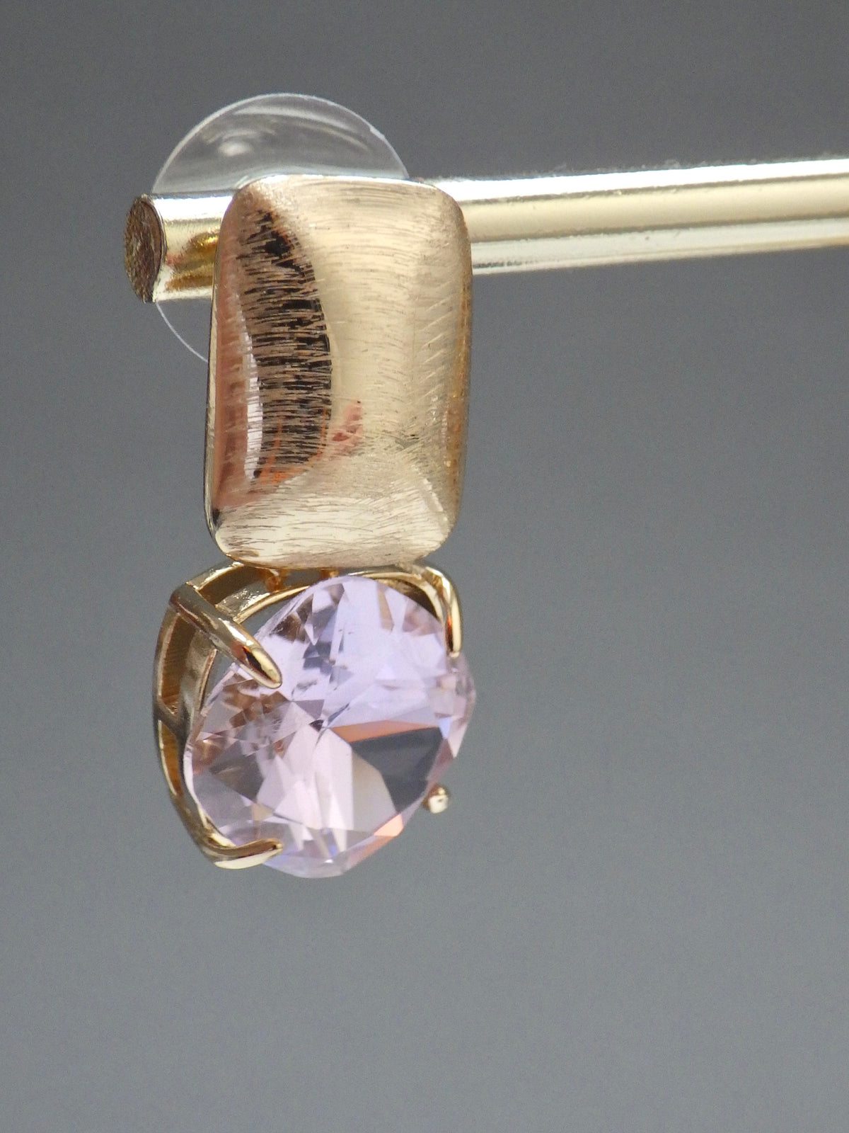 SALE ⭐️ Klassik 2 - Ohrringe - Stecker Gold - Rosa klar