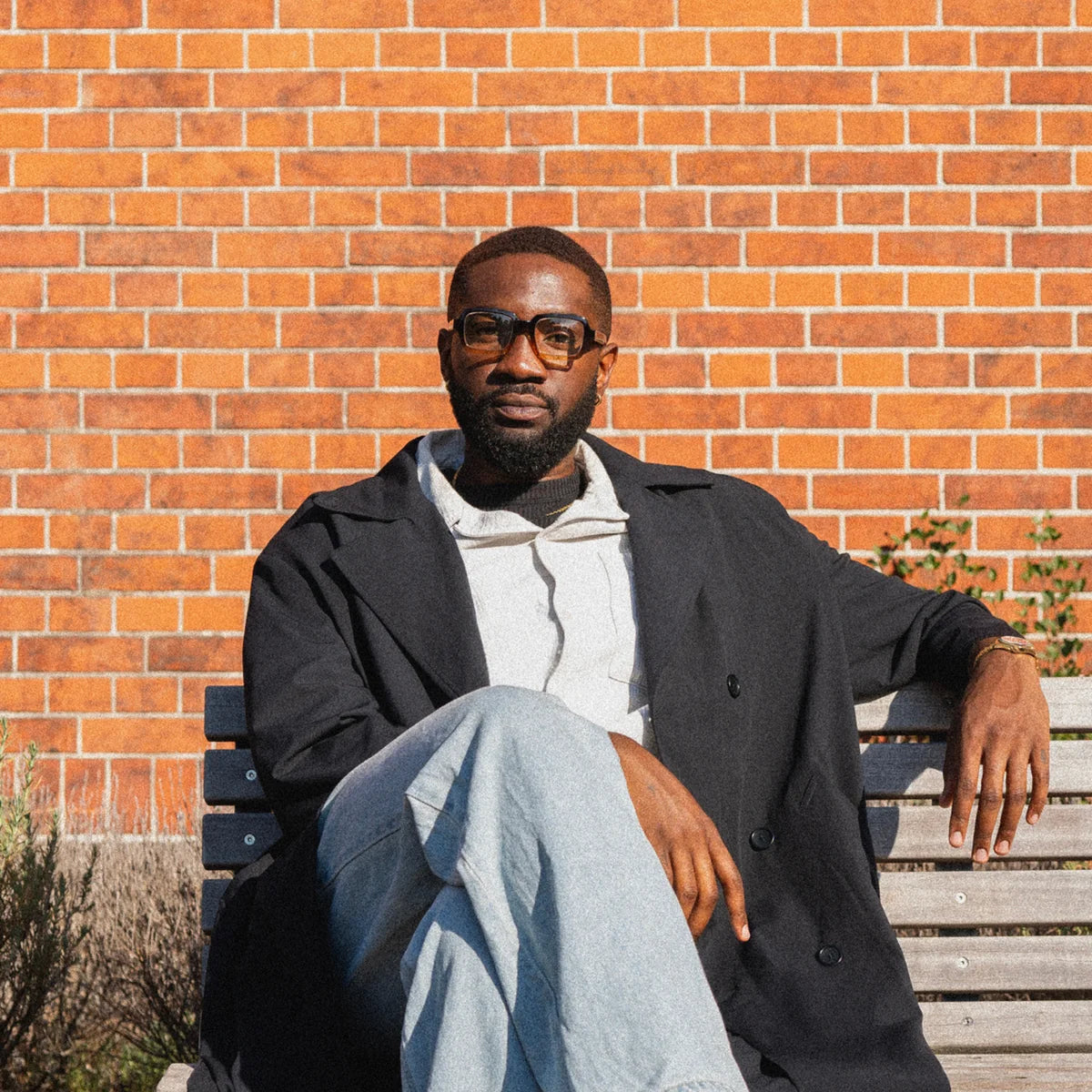 SALE Lesebrille - Have a Look Square Black & Brown