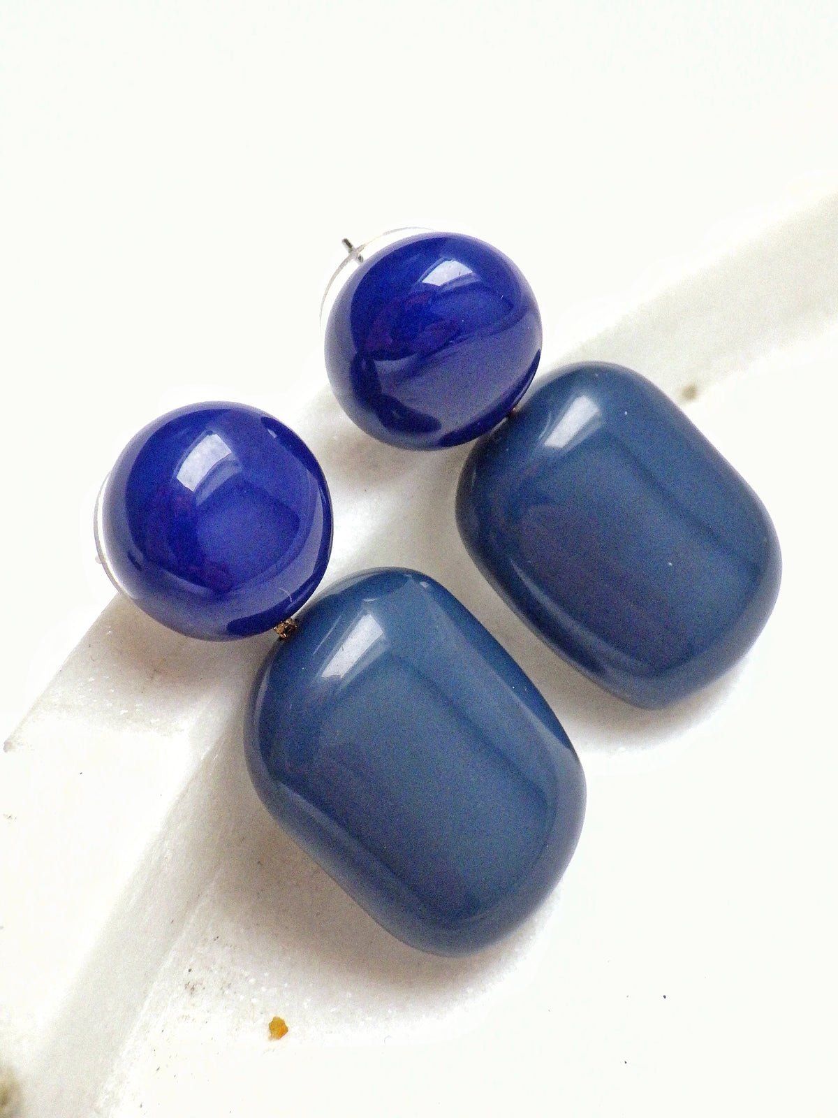Biba Herbstohrring - Dolly Blau