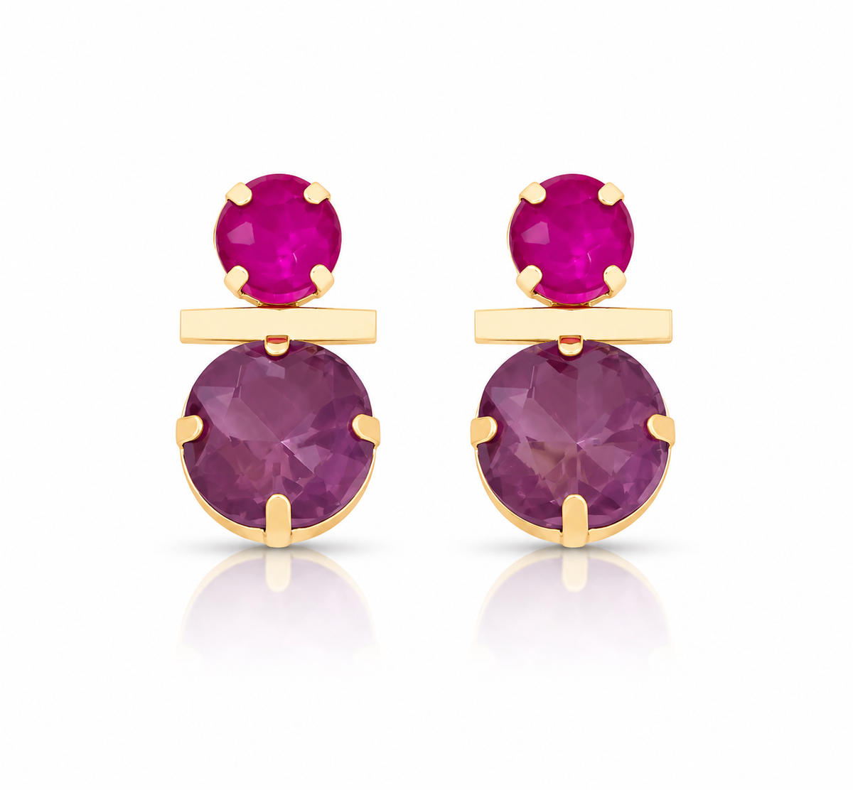 Clip - Elegant Gold-Pinktöne