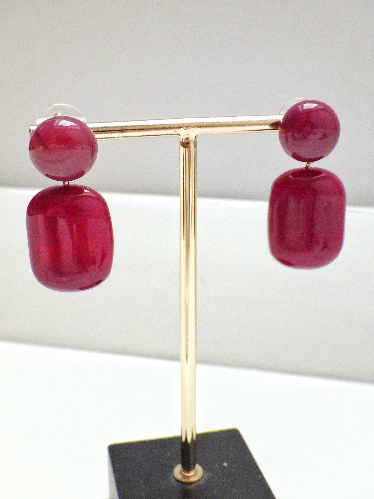 Biba Herbstohrring - Dolly Warmes Merlot