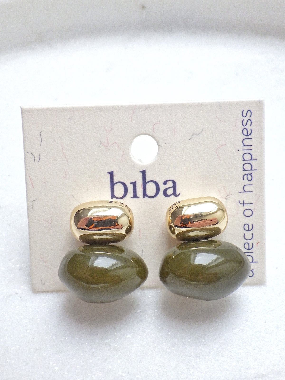 Biba Herbstohrring - Bambi Khaki