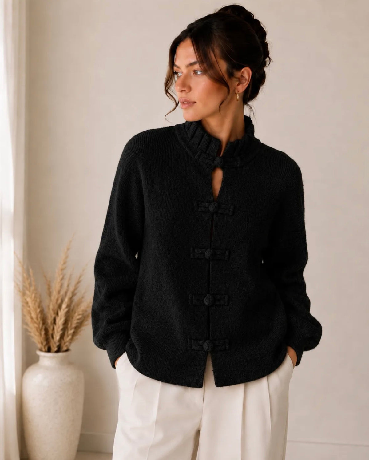 Strickjacke Milli - Schwarz