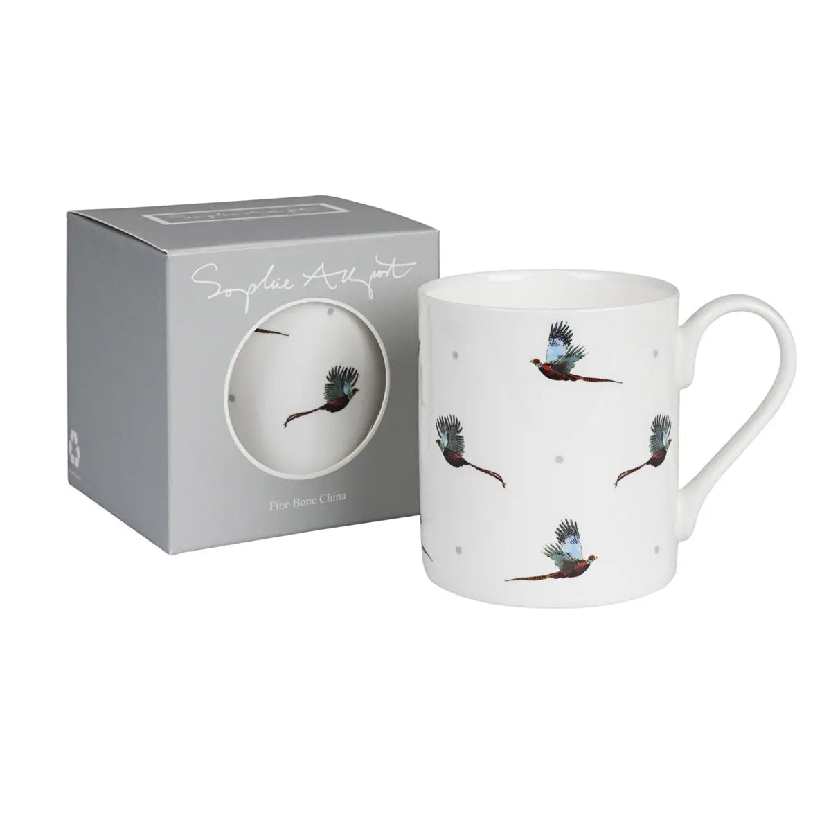 Große Tasse mit Fasanen II