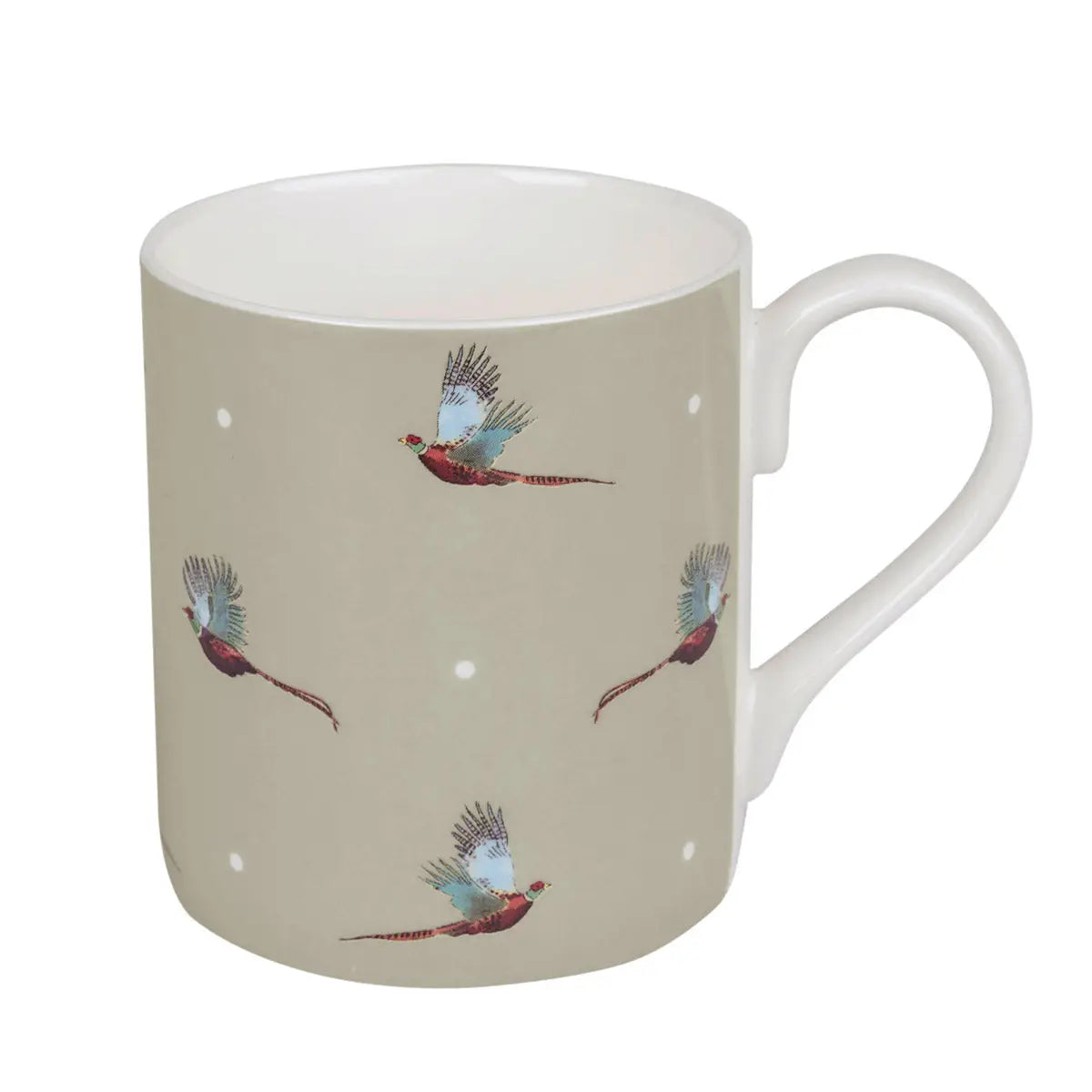 Große Tasse mit Fasanen III