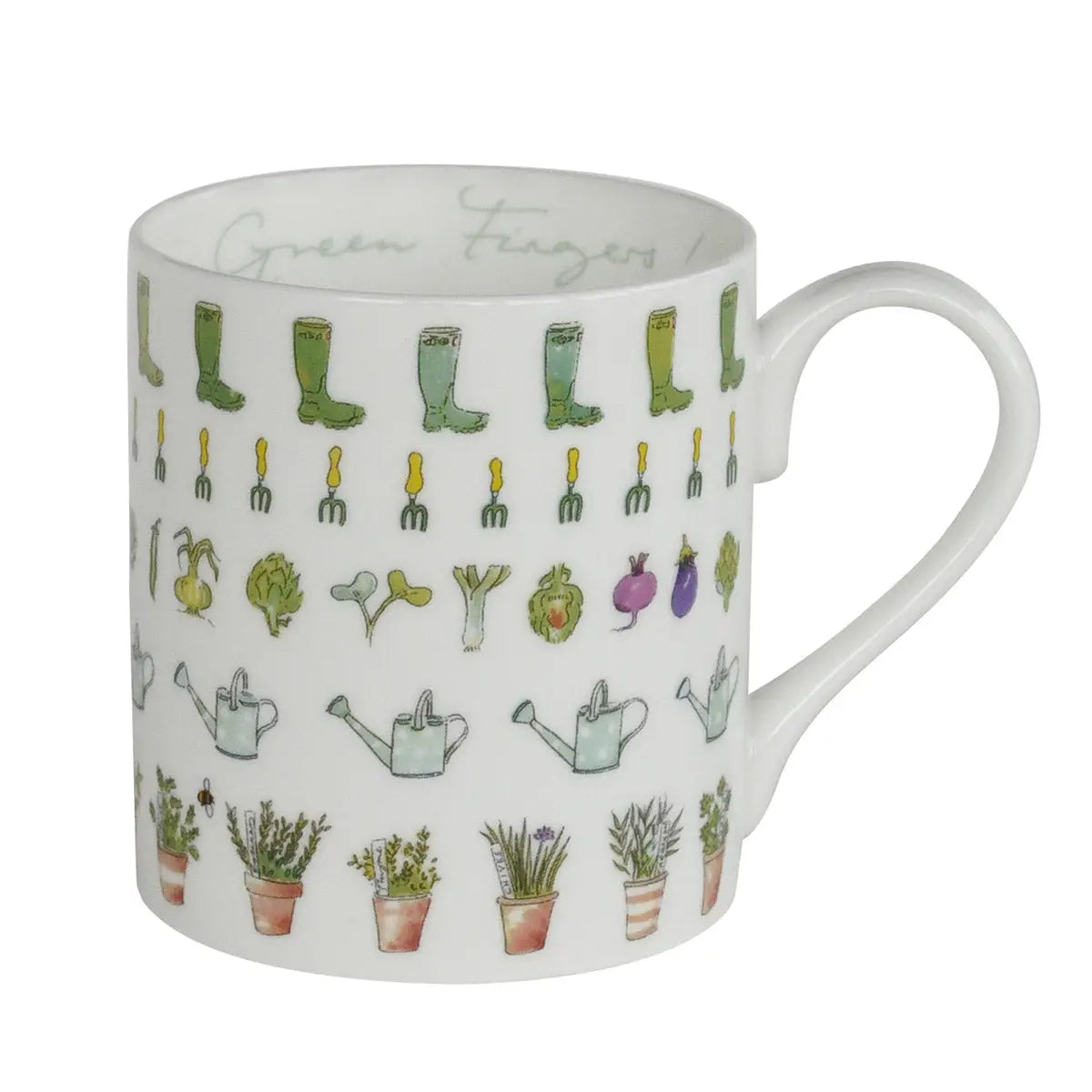 Große Tasse für den Grünen Daumen