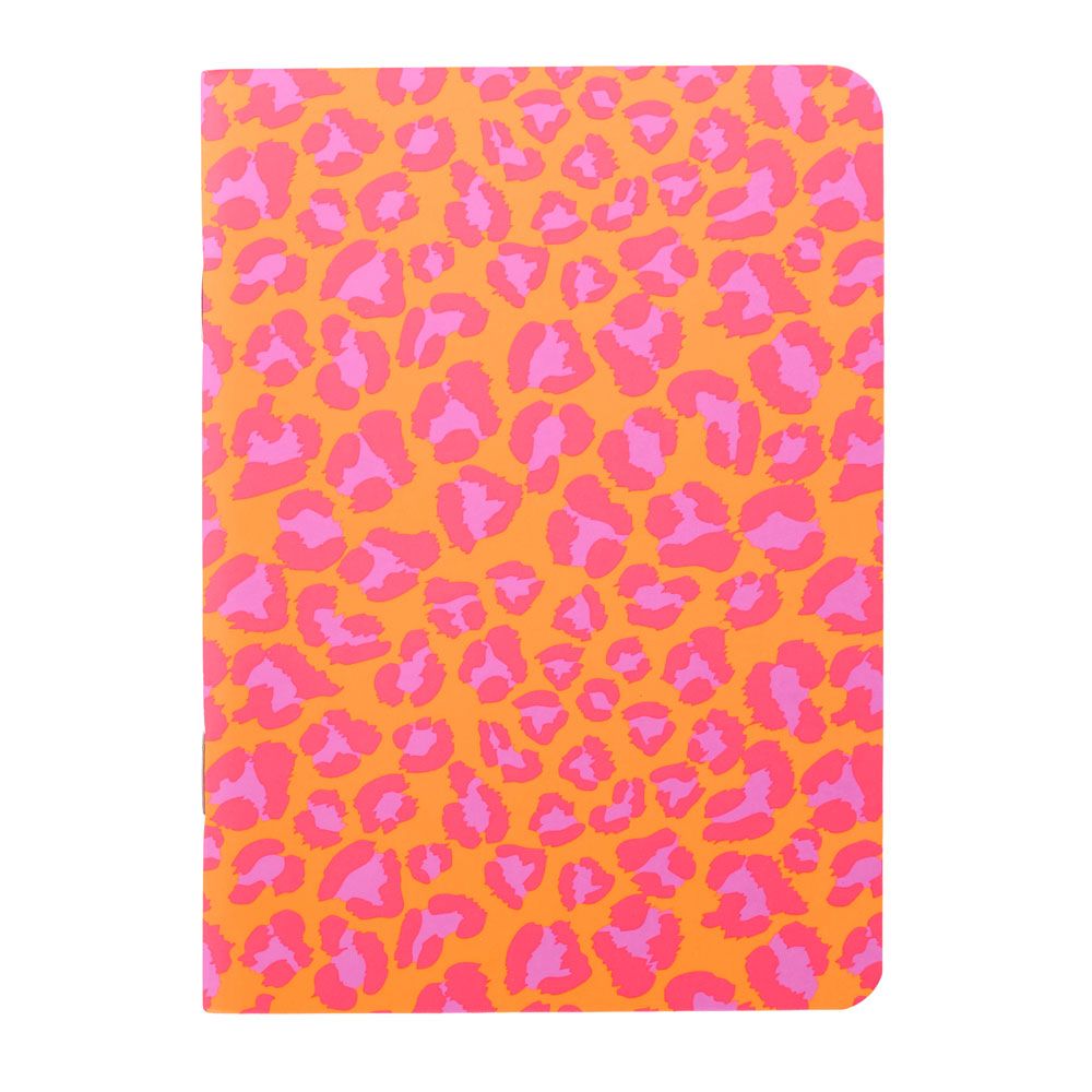 Cedon - Notizheft A5 Leo Neonpink