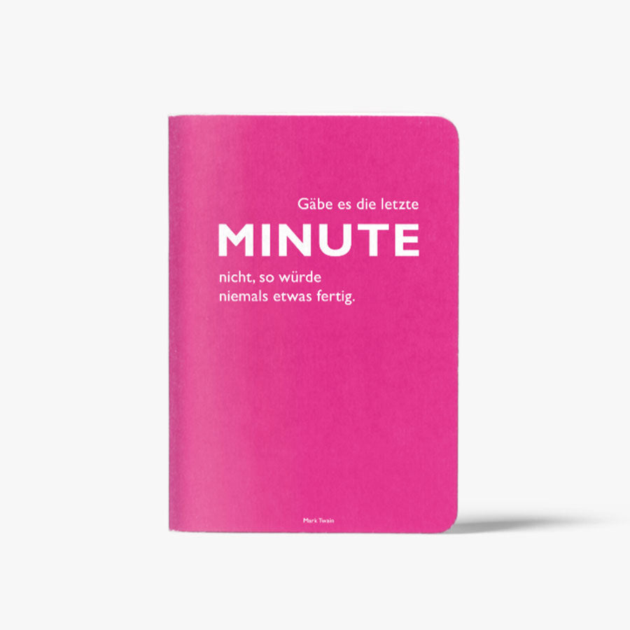 Cedon - Notizheft A5 Gäbe es die letzte Minute…