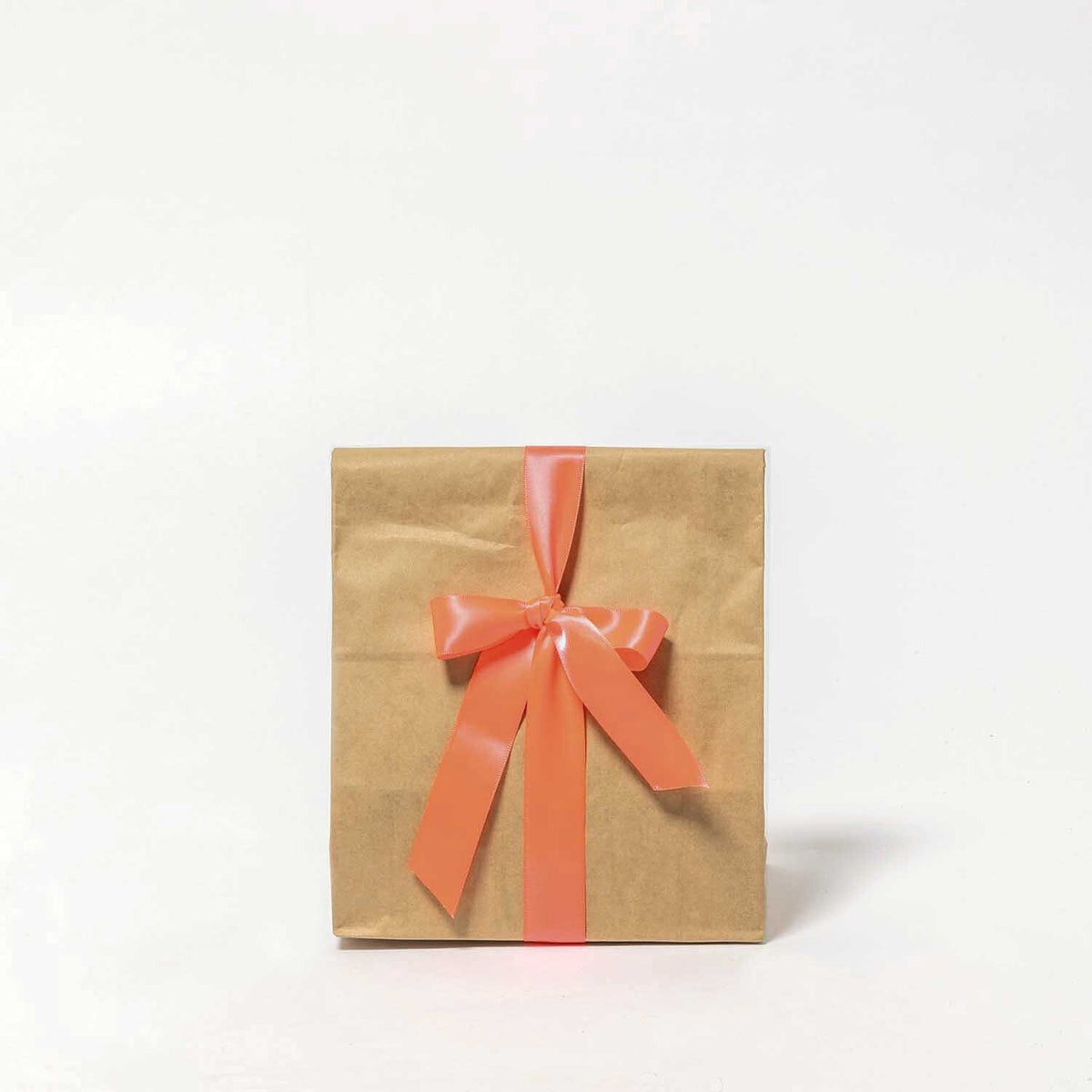 Paper Poetry Satinband - Orange-Pink - Medium