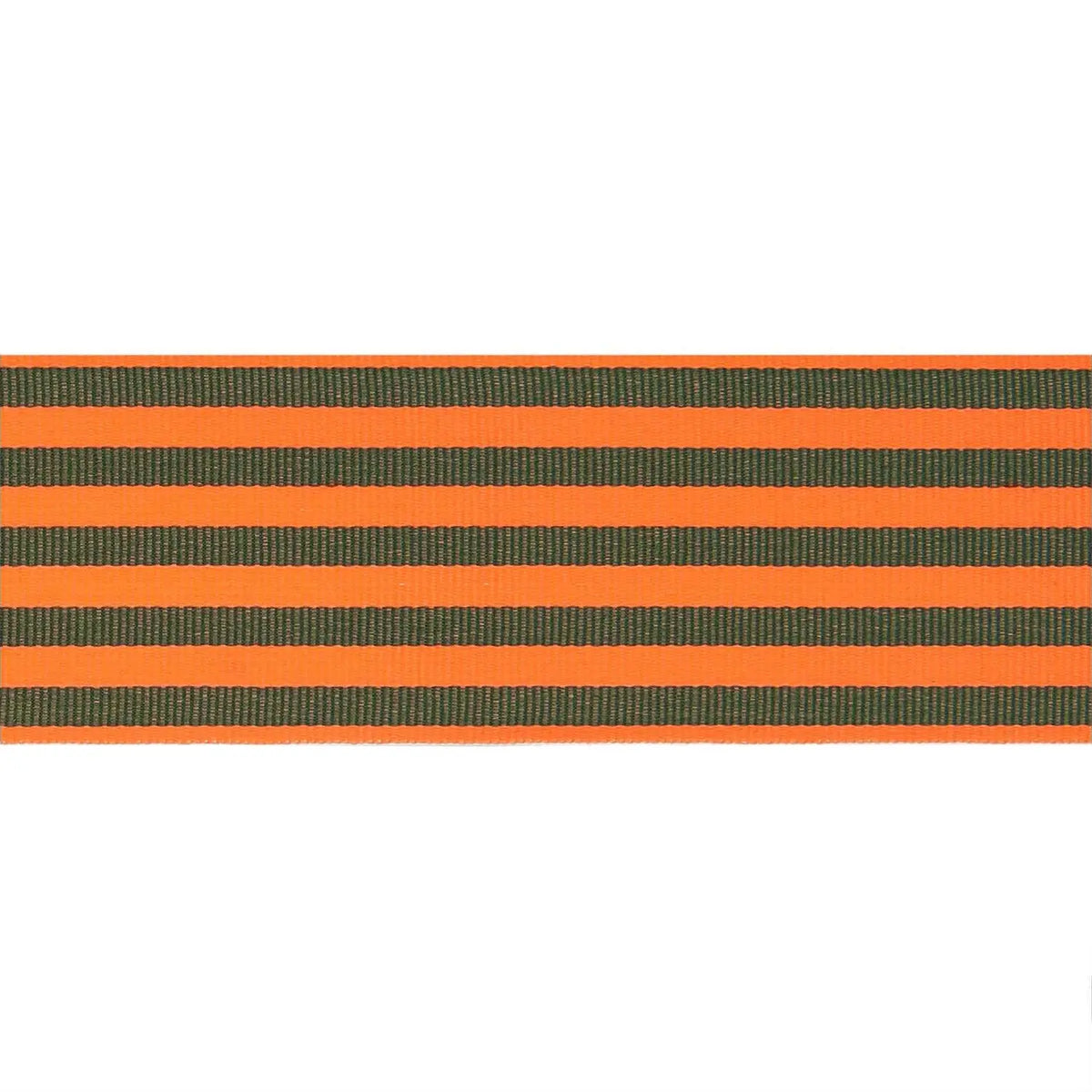 Geschenke Webband - Neonrot-Olivgrün