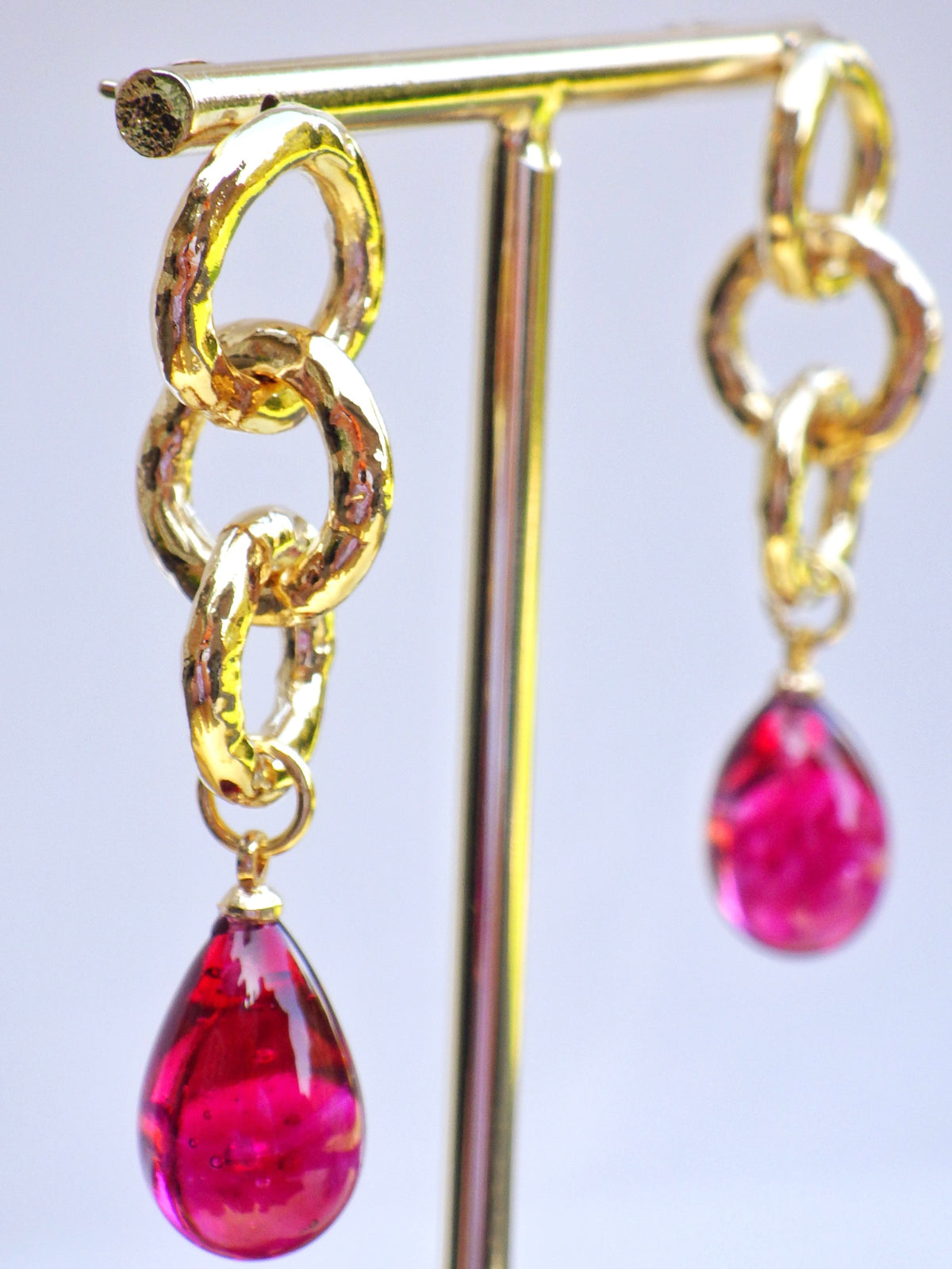 SALE ⭐️ Ohrringe - Hänger Muranoglas - Pink Hänger