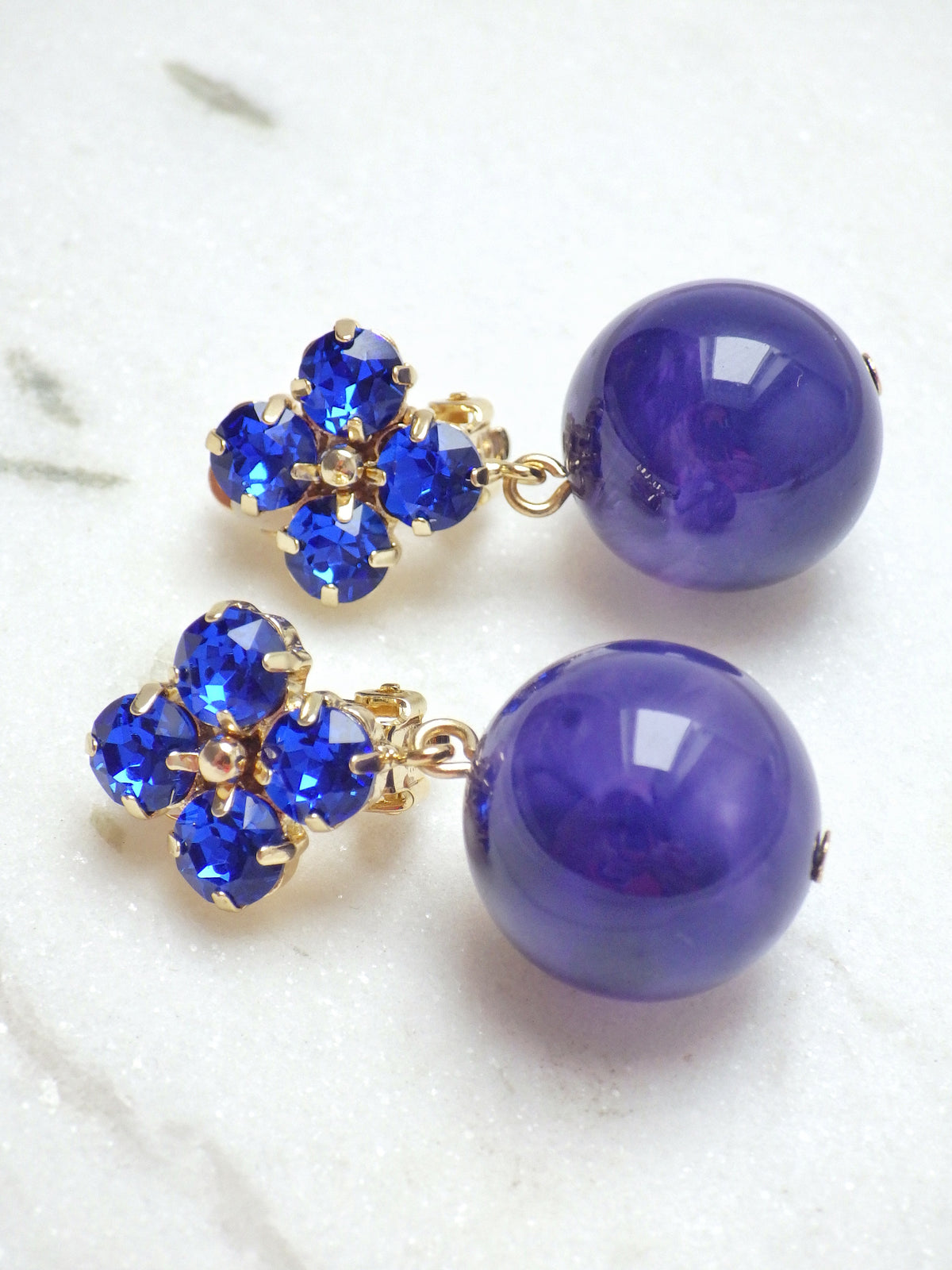 ⭐️ CLIPS Ohrring - Rieke Blau