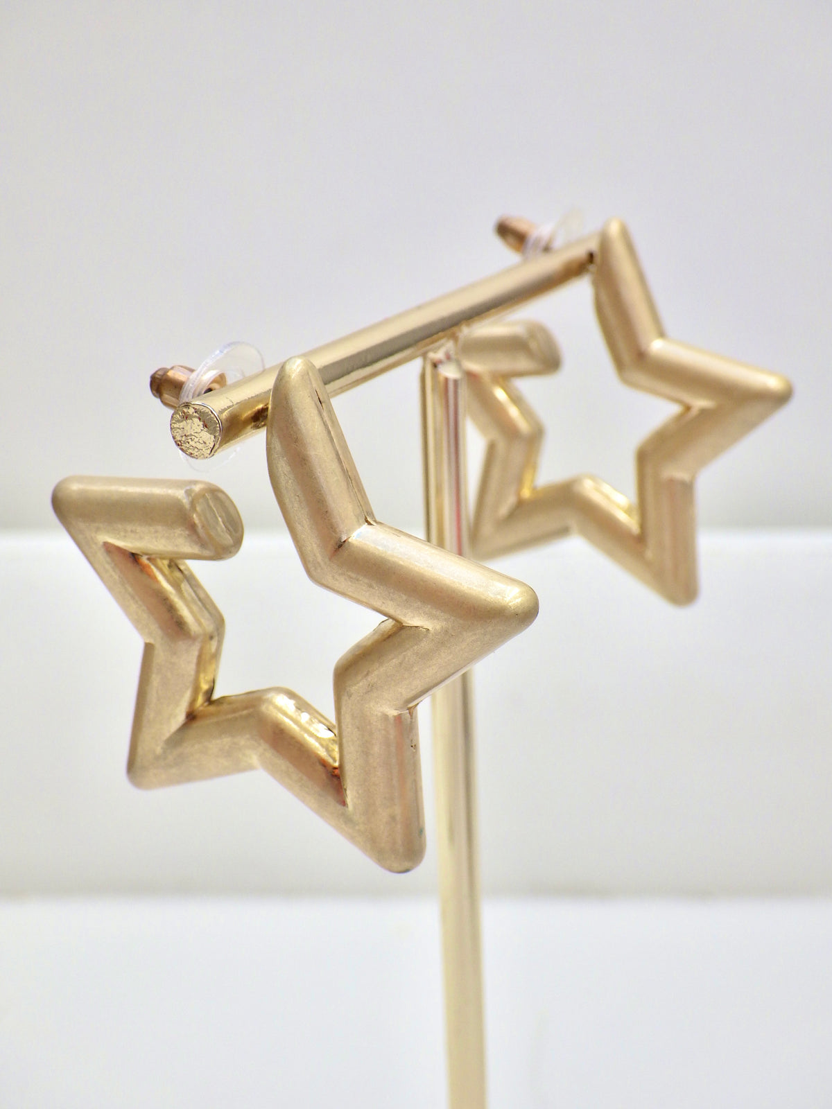 SALE - Ohrringe Goldene Sterne #4