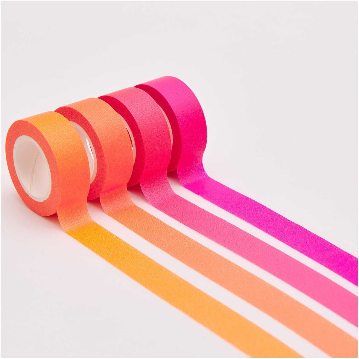 Paper Poetry Tape - Orange/Neonpink/Pink