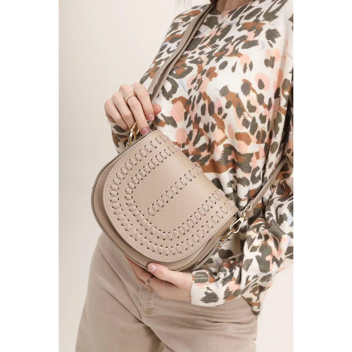 Handtasche - Greige Lola