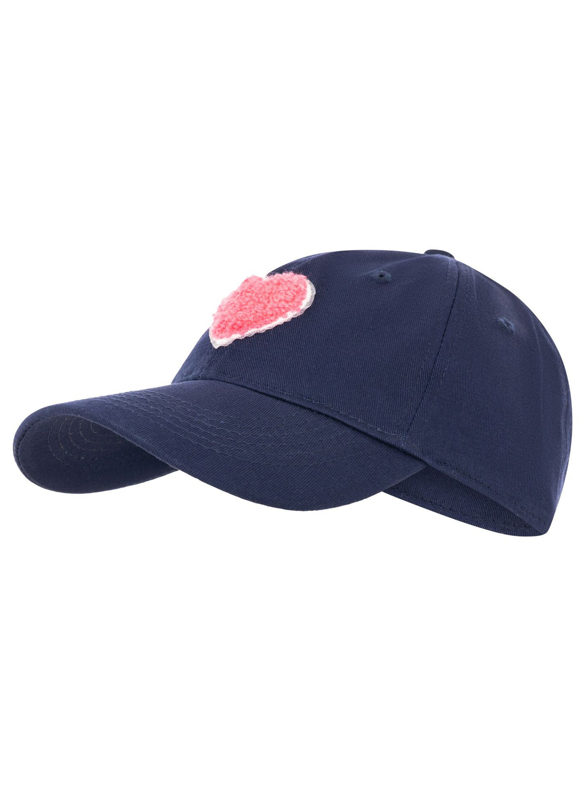 Cap - Cap Blau mit pinken Herz
