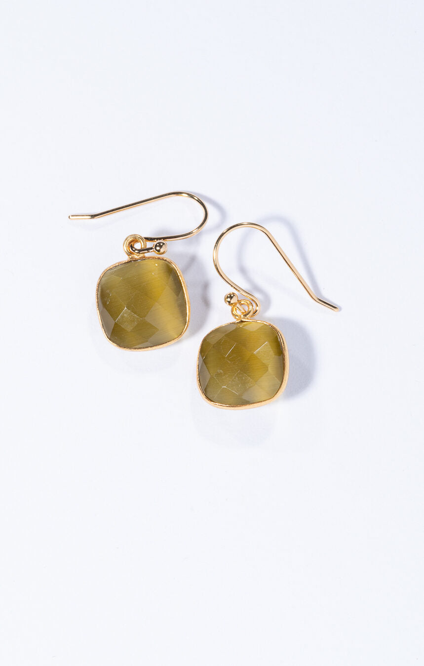 SALE ⭐️ Ohrringe - Hänger Gold Olive