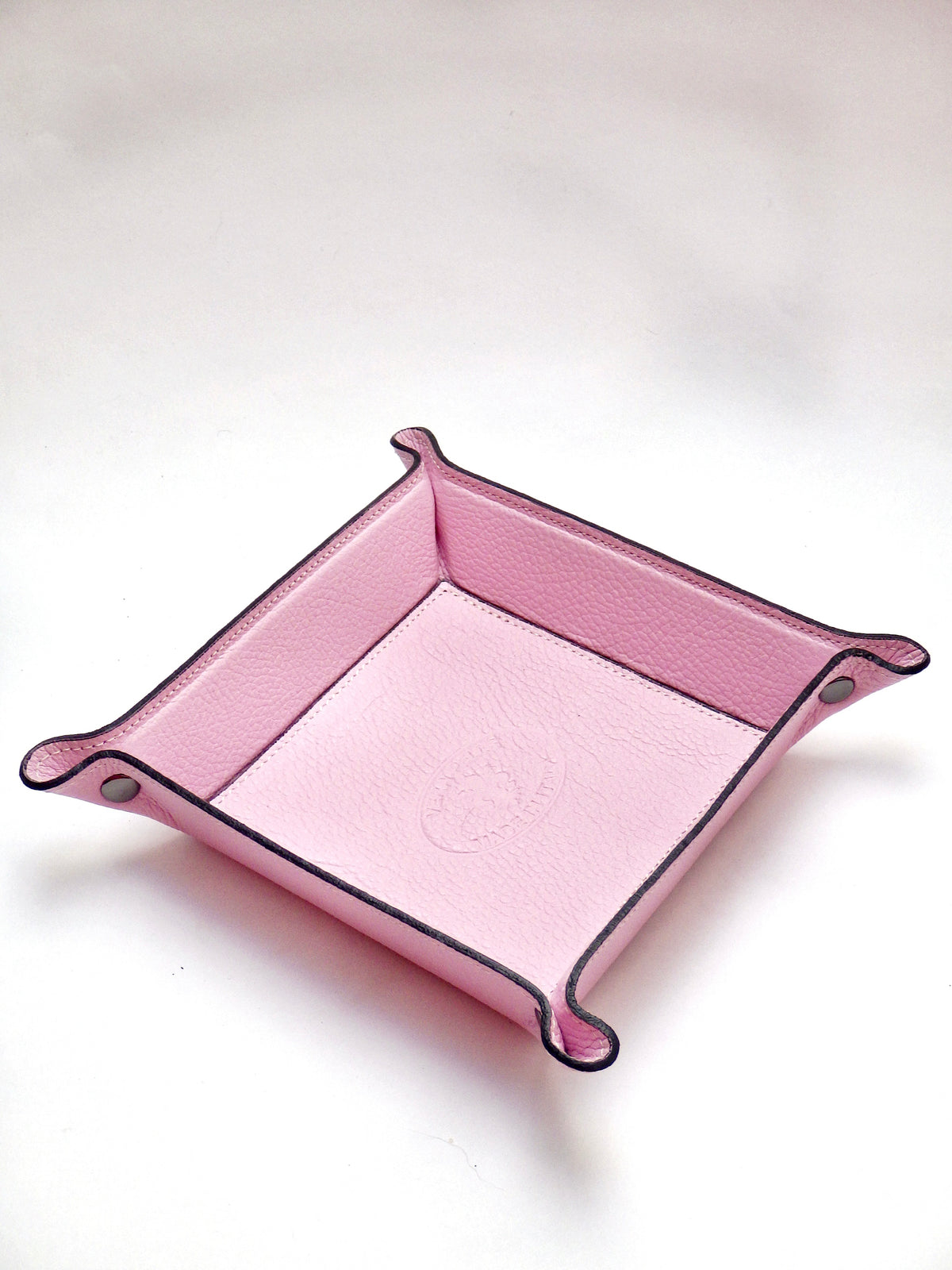 Lederschale/Taschenleerer - Rosa