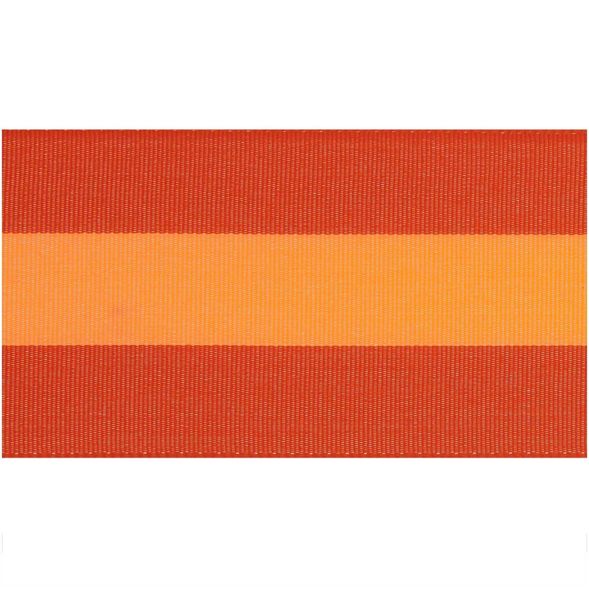 Paper Poetry Webband - Rot/Orange gestreift XL