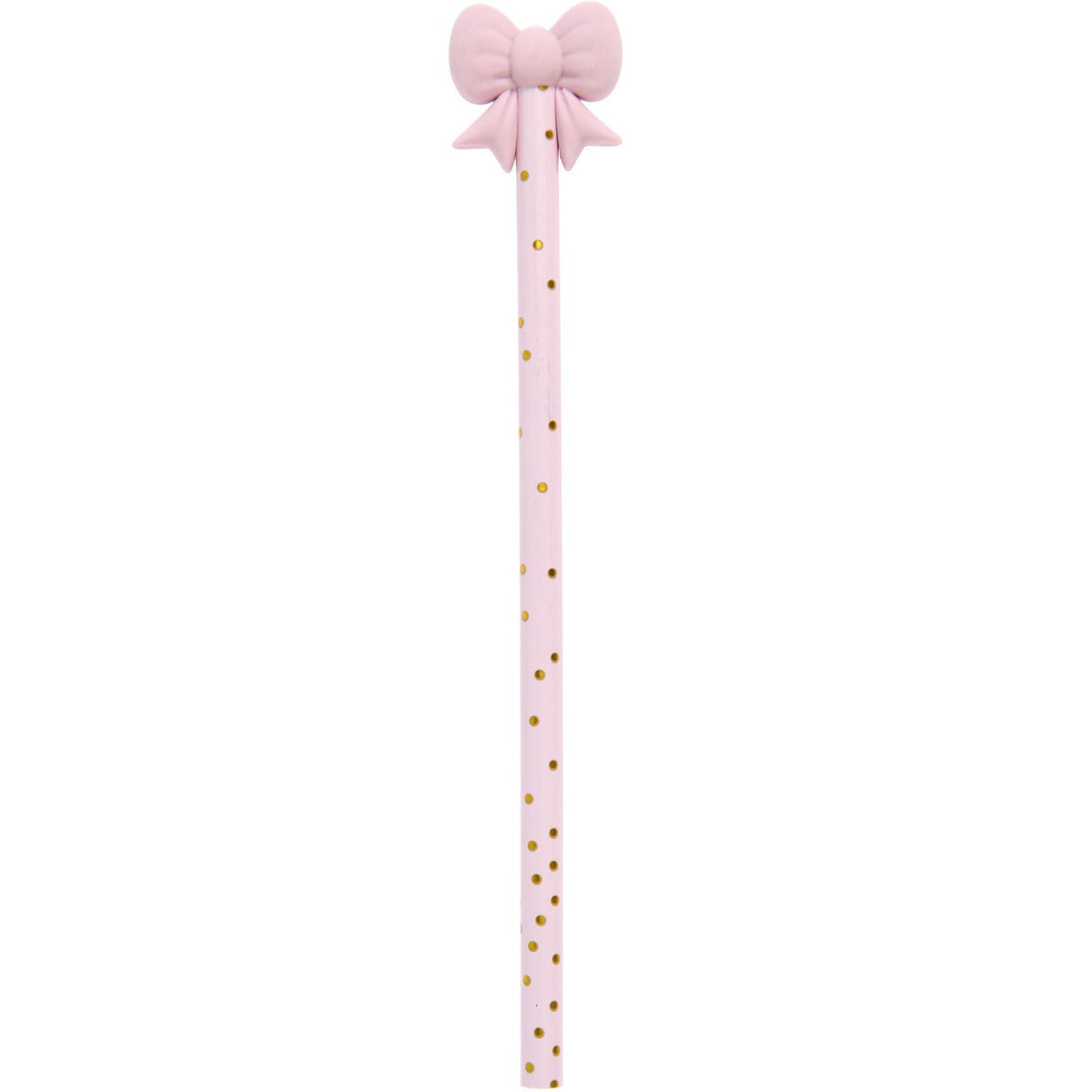 Bleistift mit Schleife - Rosa