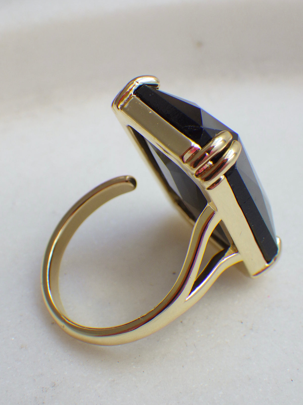 SALE - Ring Tief dunkles Grau 03 #9