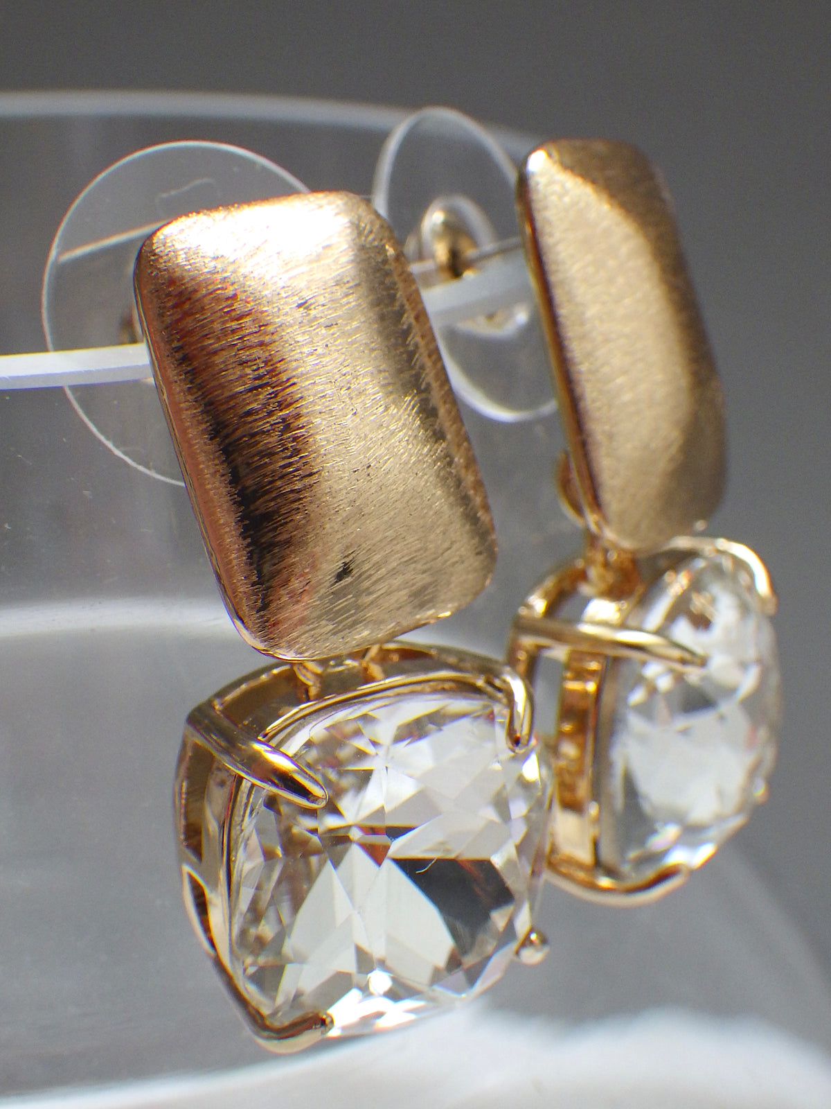 SALE ⭐️ Klassik 2 - Ohrringe Stecker - Kristall