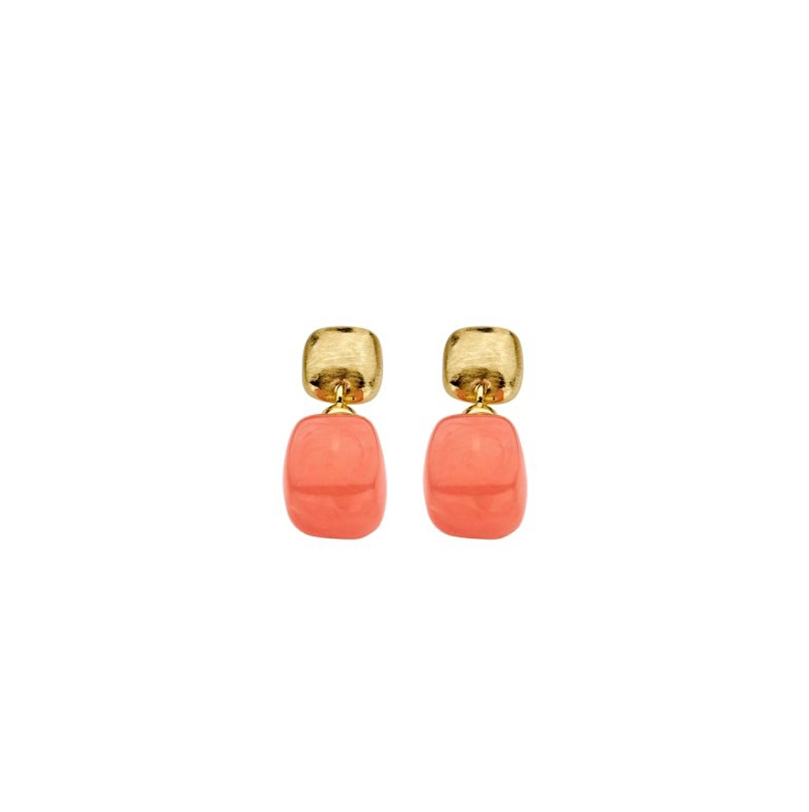 ⭐️ Ohrringe - Klassik 1 - Gold & Orange/Pink
