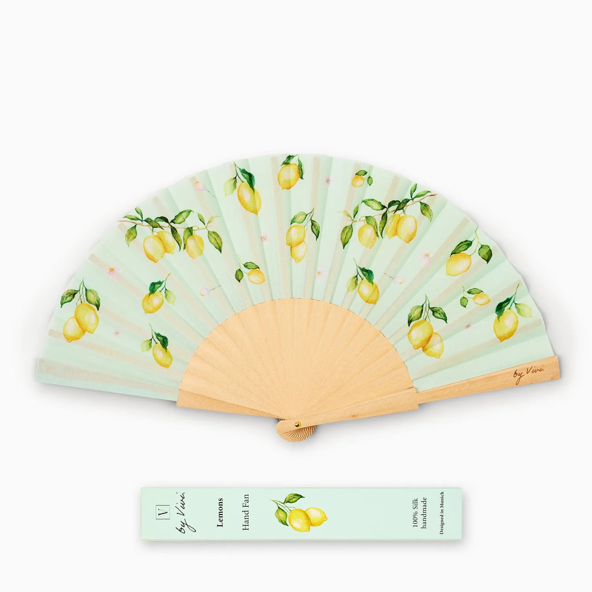 SALE - 🪭 Fächer - Zitronen