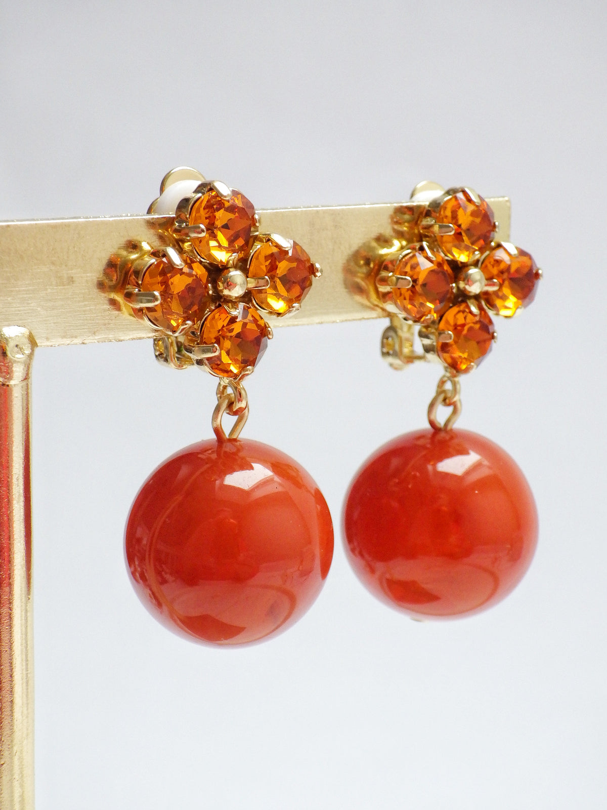 ⭐️ CLIPS Ohrring - Rieke Burnt Orange