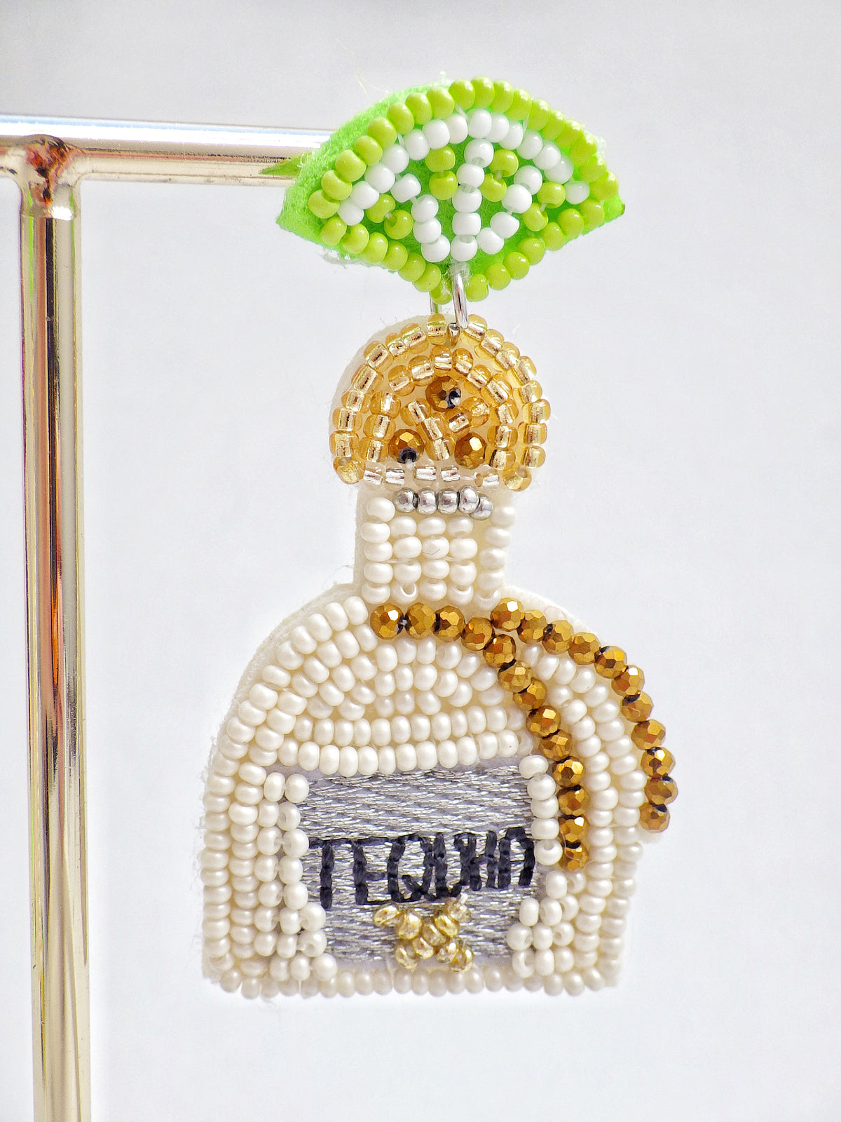 ⭐️ Ohrring - Perlen Tequila
