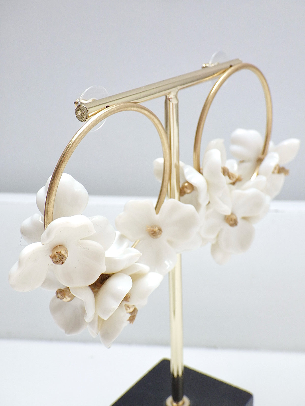 SALE - Ohrringe Blumenhänger #15