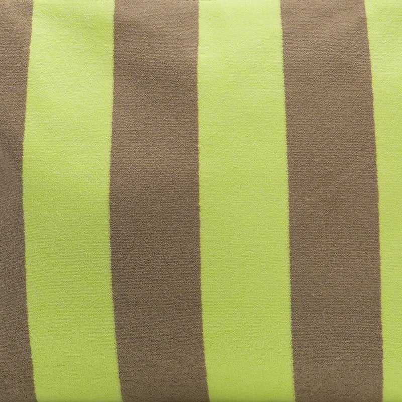 SALE ⭐️ Lot 83 - Neongrün/Braun Frottee gestreift - Strandshopper