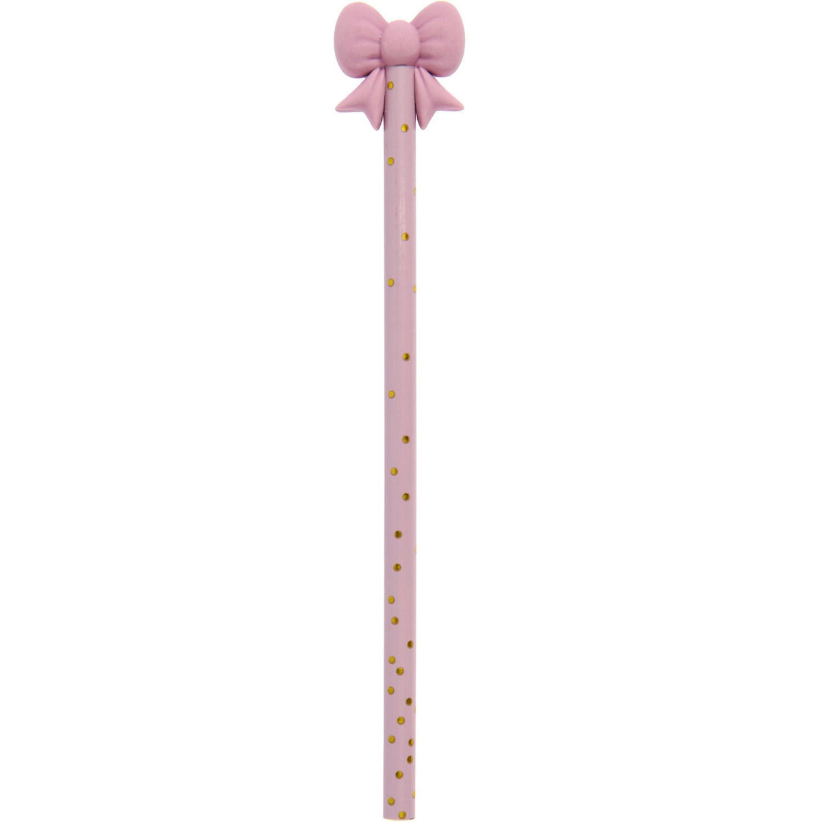 Bleistift mit Schleife - Mauve