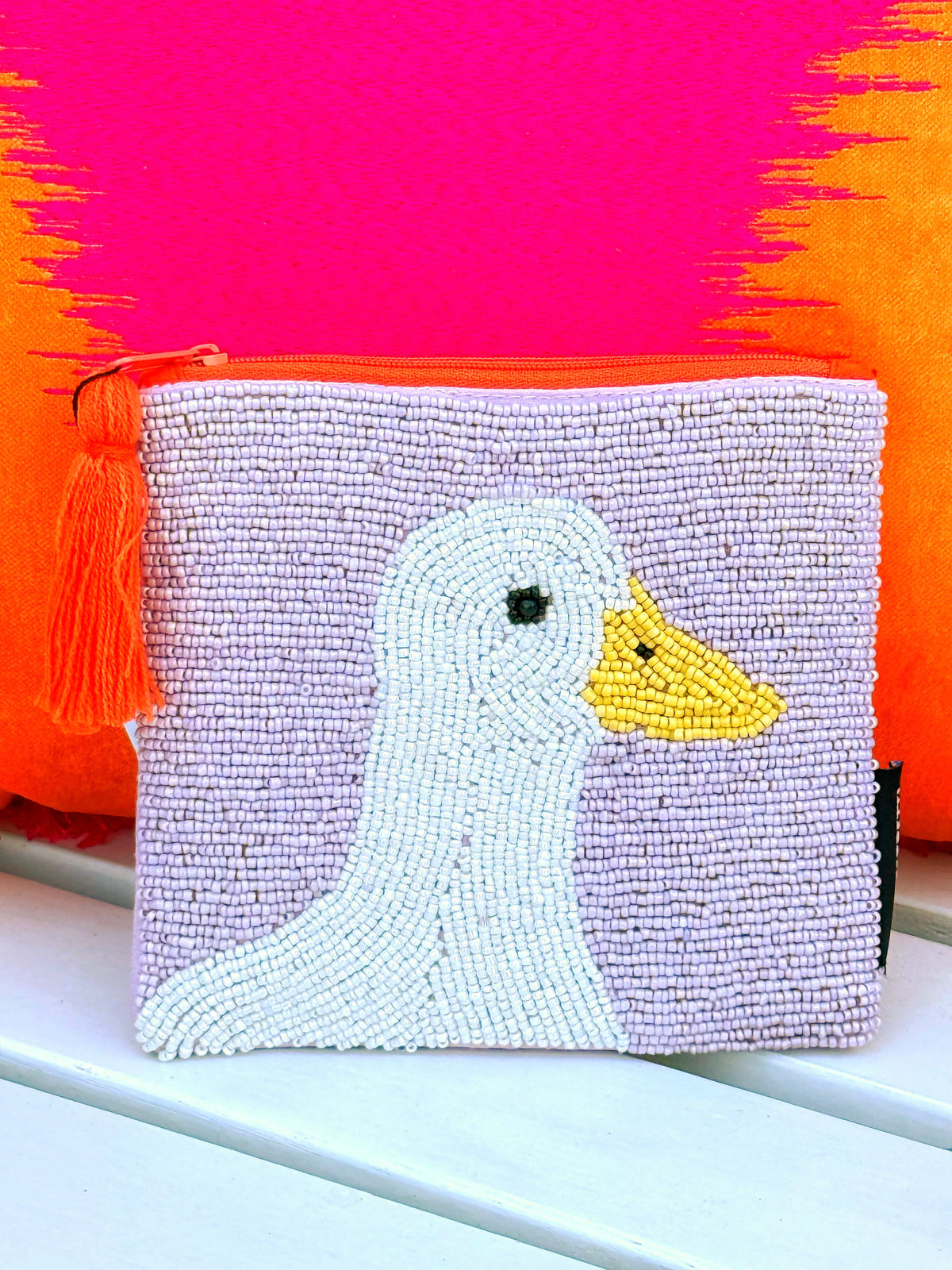 Kleine Clutch/Portmonee - Gans