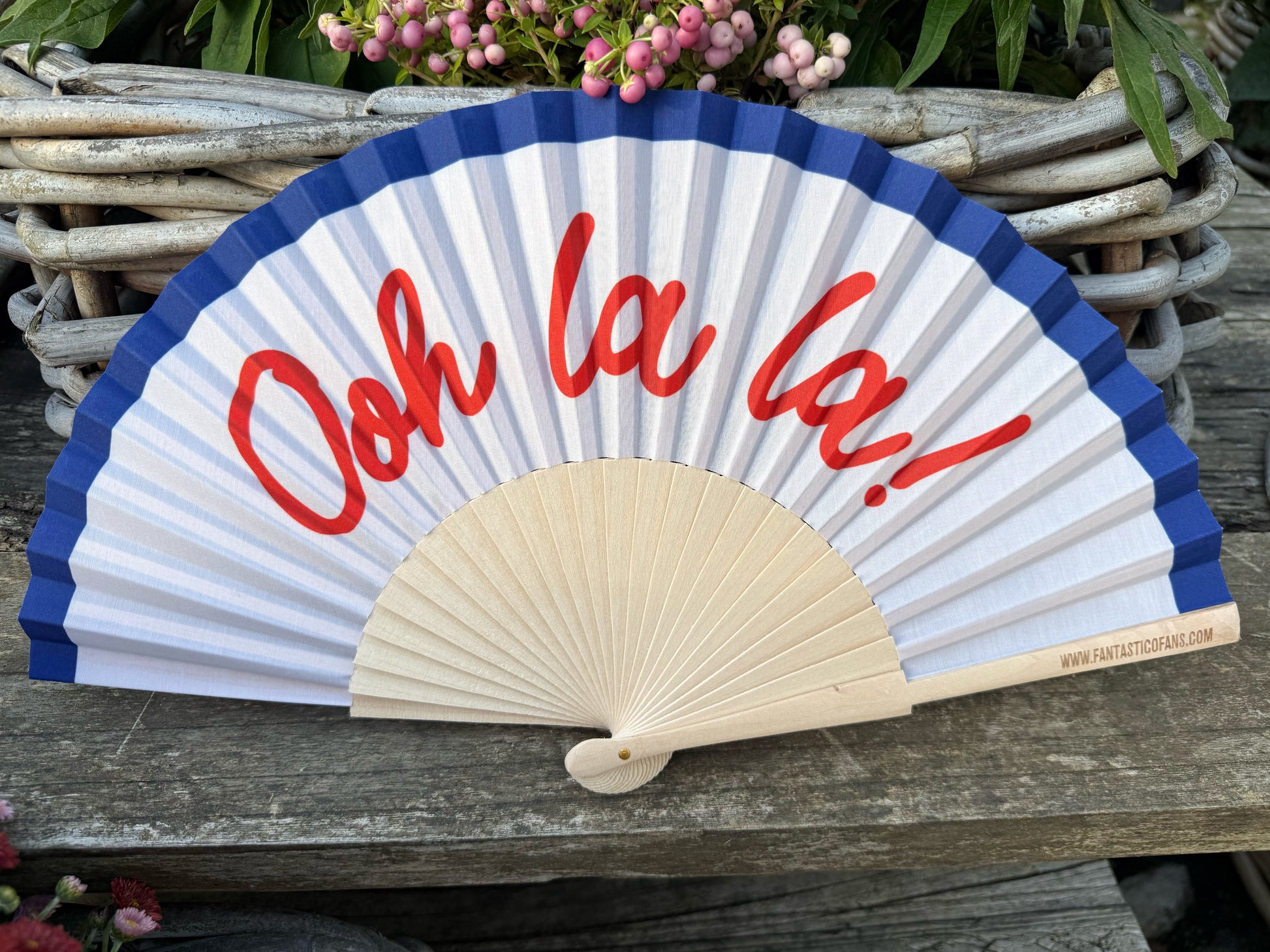 SALE - Fächer - Oh lala