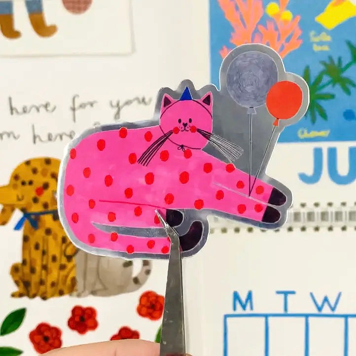 ⭐️ Aufkleber - Pink CAT