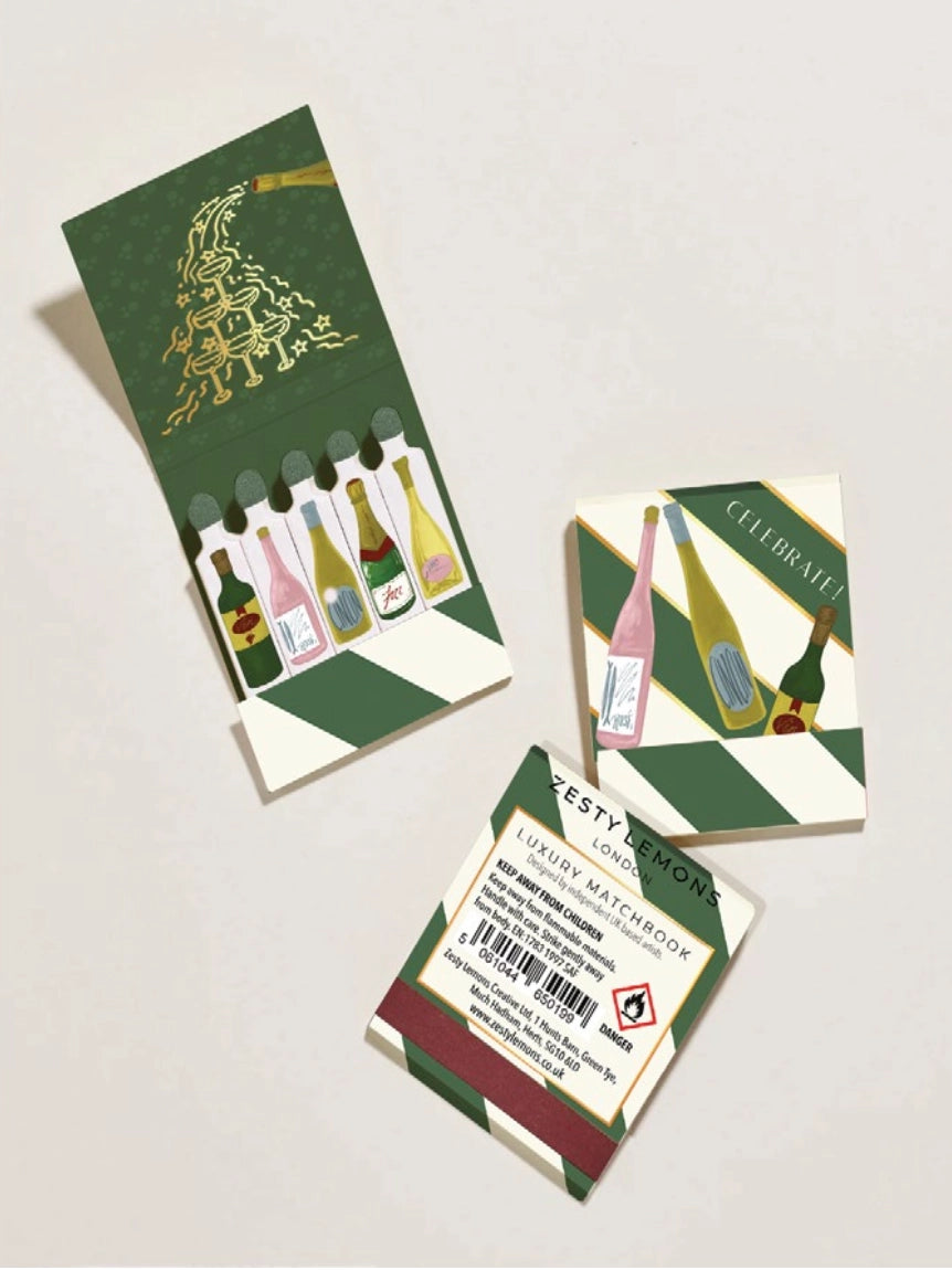 ⭐️ Streichholzheftchen „Celebrate“