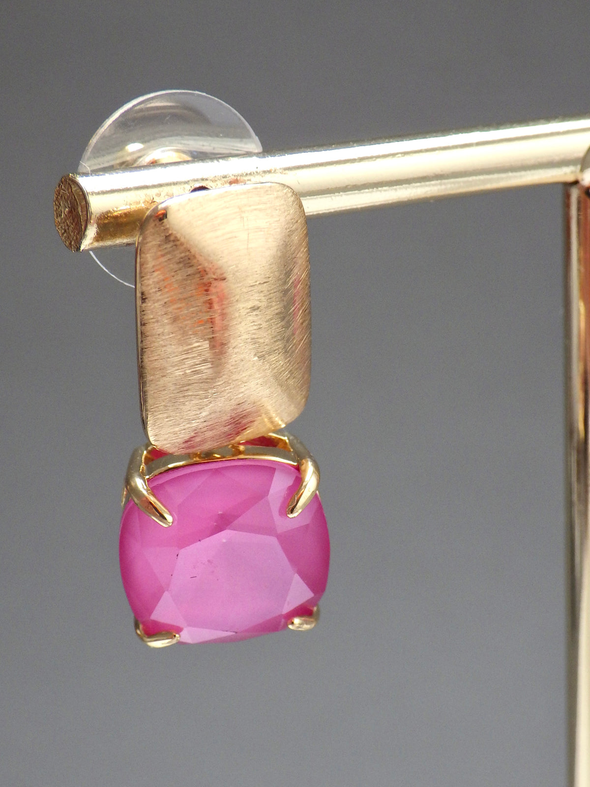SALE ⭐️ Klassik 2 - Ohrringe - Stecker Gold - Pink