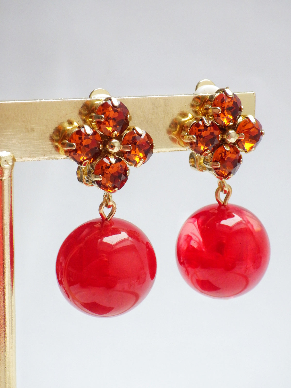 ⭐️ CLIPS Ohrring - Rieke Rot
