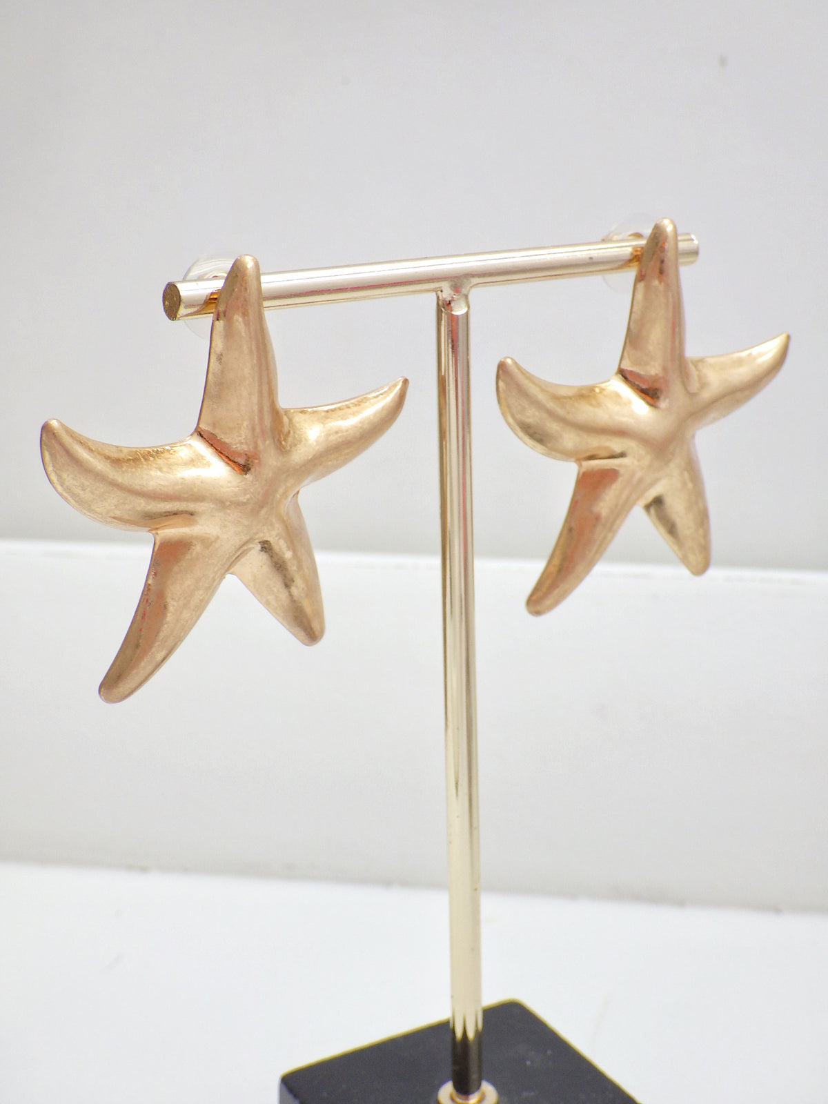 SALE - Ohrringe Goldene Seesterne #4