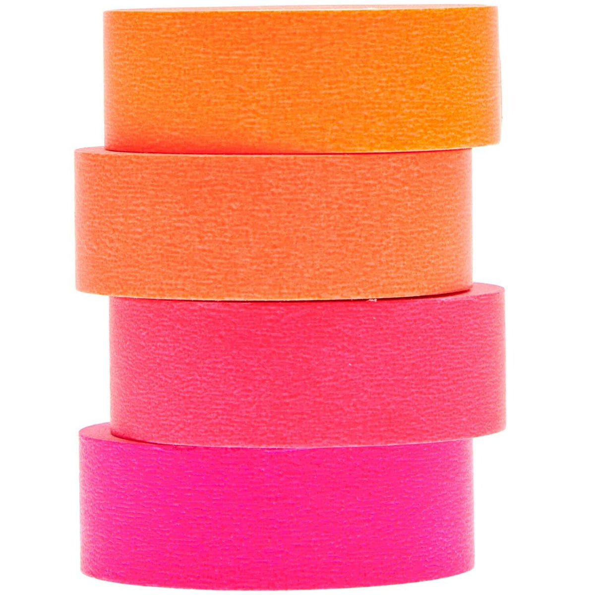 Paper Poetry Tape - Orange/Neonpink/Pink