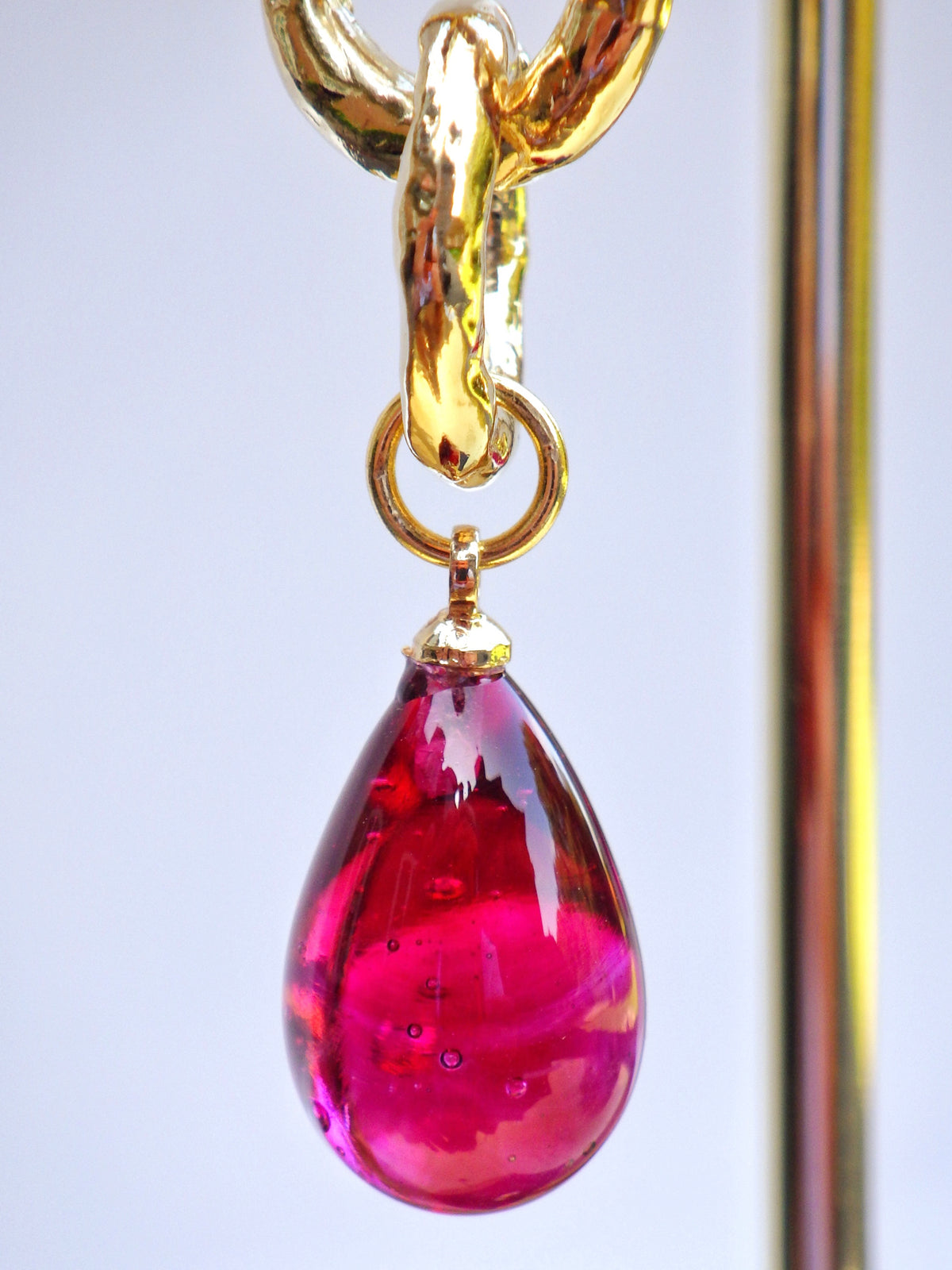 SALE ⭐️ Ohrringe - Hänger Muranoglas - Pink Hänger