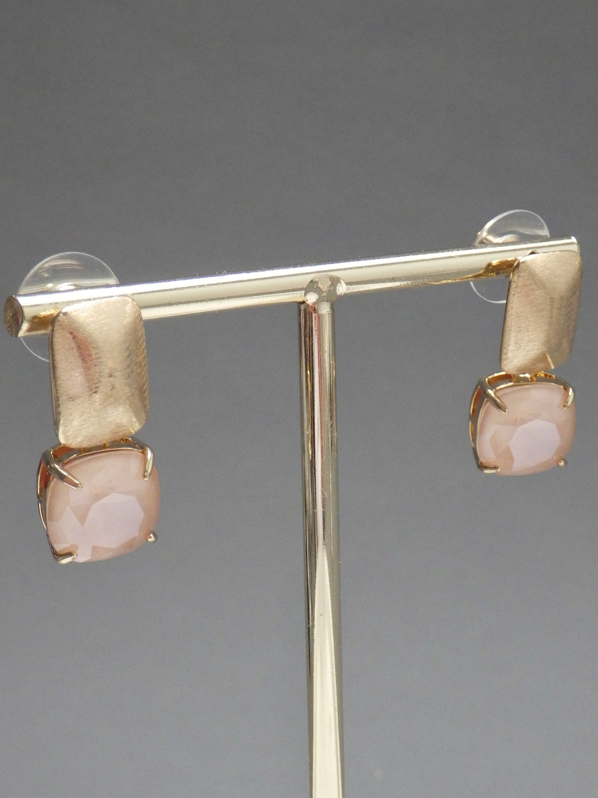 SALE ⭐️ Klassik 2 - Ohrringe - Stecker Mattes Rosabeige