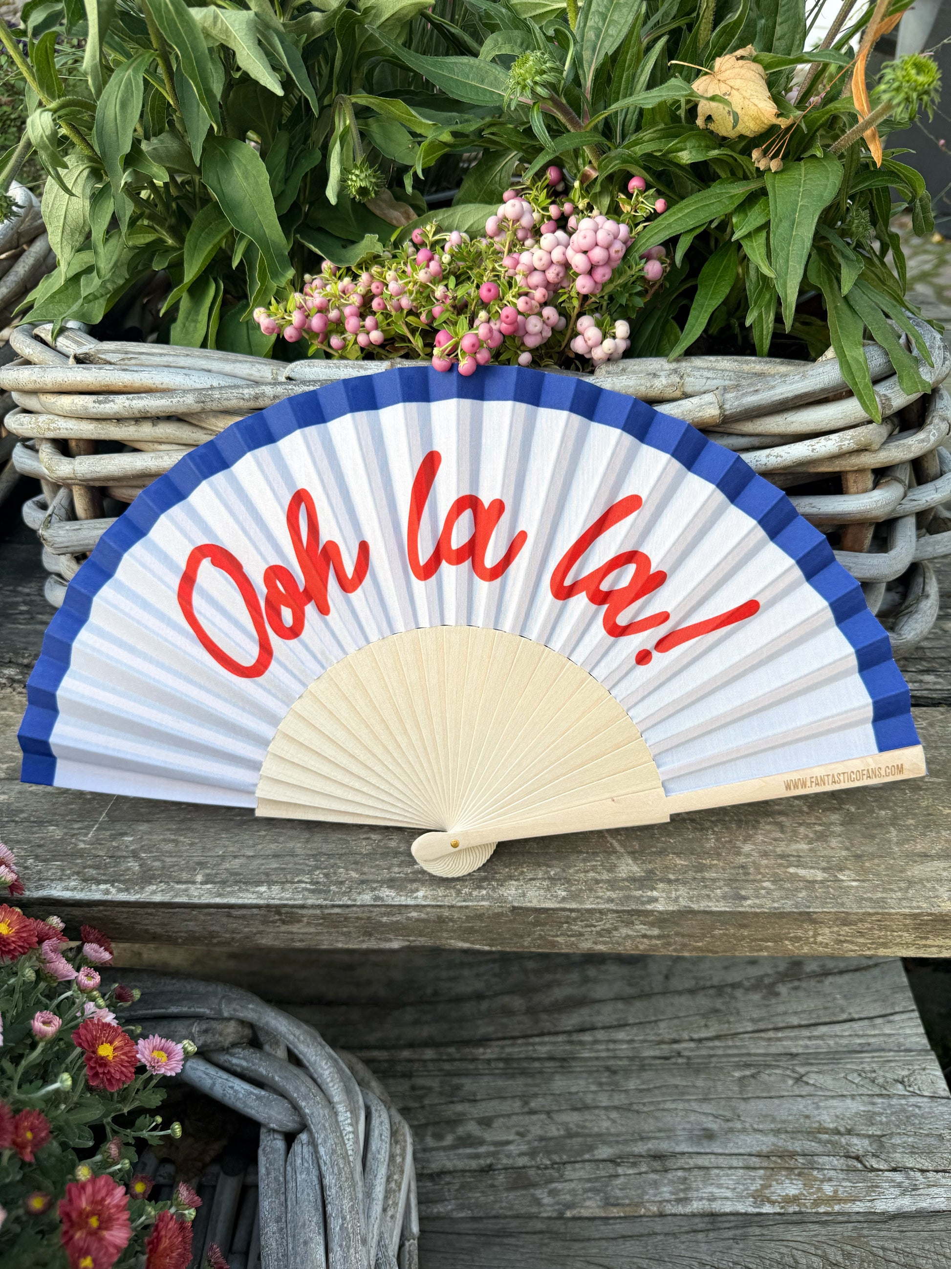 SALE - Fächer - Oh lala