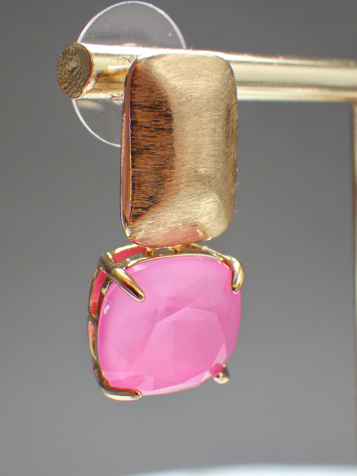 SALE ⭐️ Ohrringe - Stecker Gold - Helles Pink