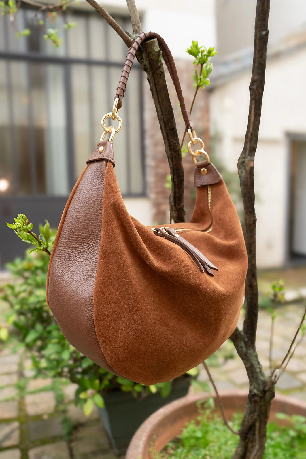 Handtasche - Camille Cognac