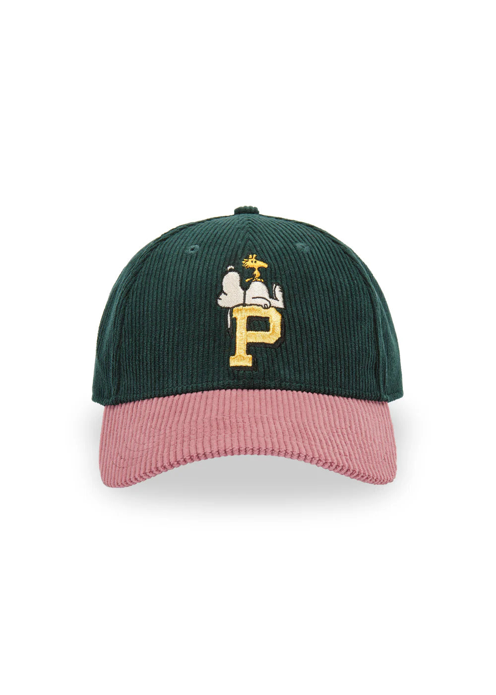 Snoopy - Cap Grün/Altrosa